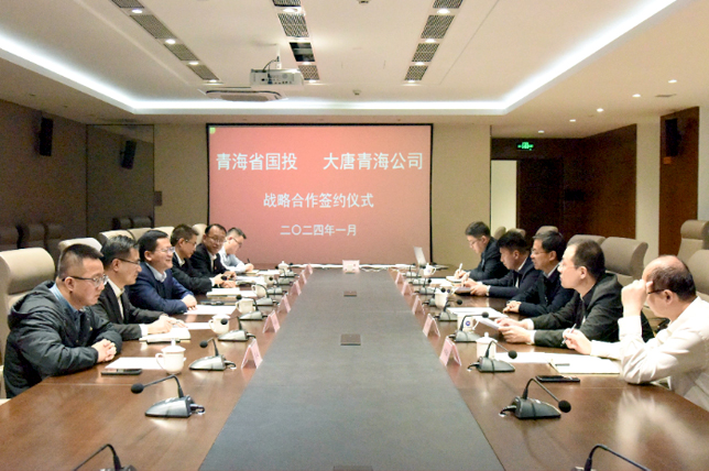 爱游戏官网与大唐青海公司达成战略合作 助力青海国家清洁能源产业基地建设